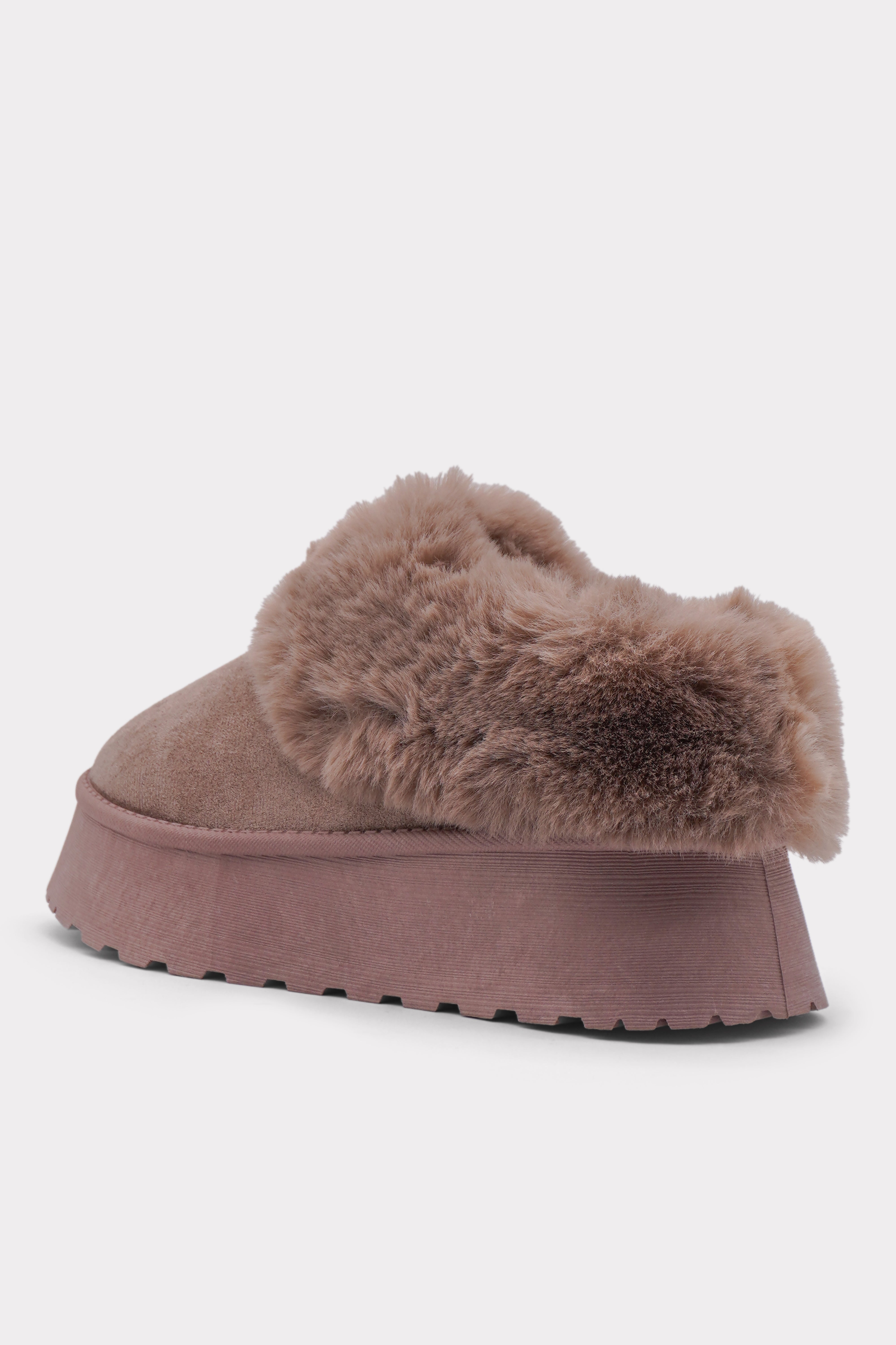 Taupe Alpine Luxe Slippers