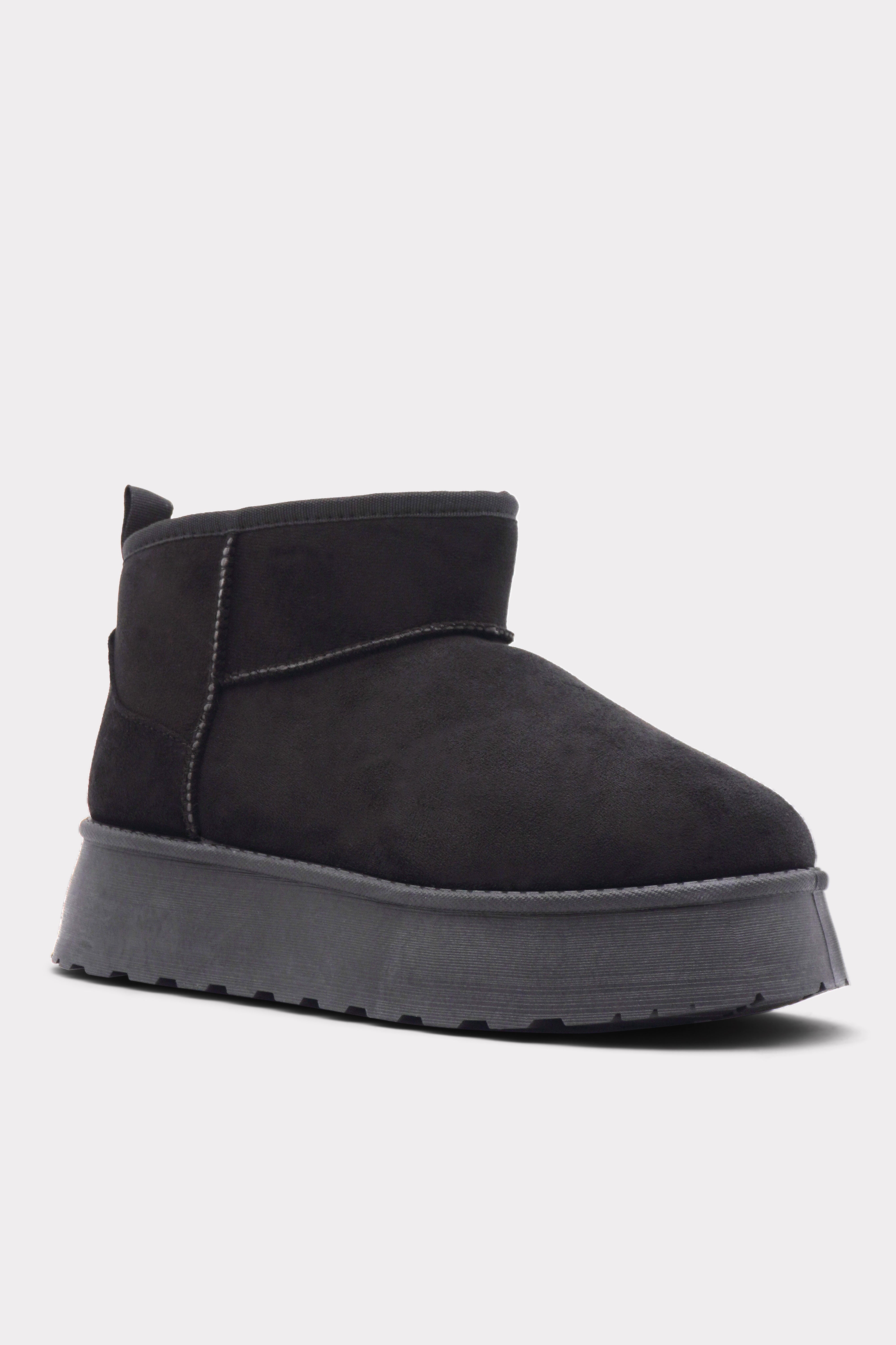 Black Chalet Ankle Boots