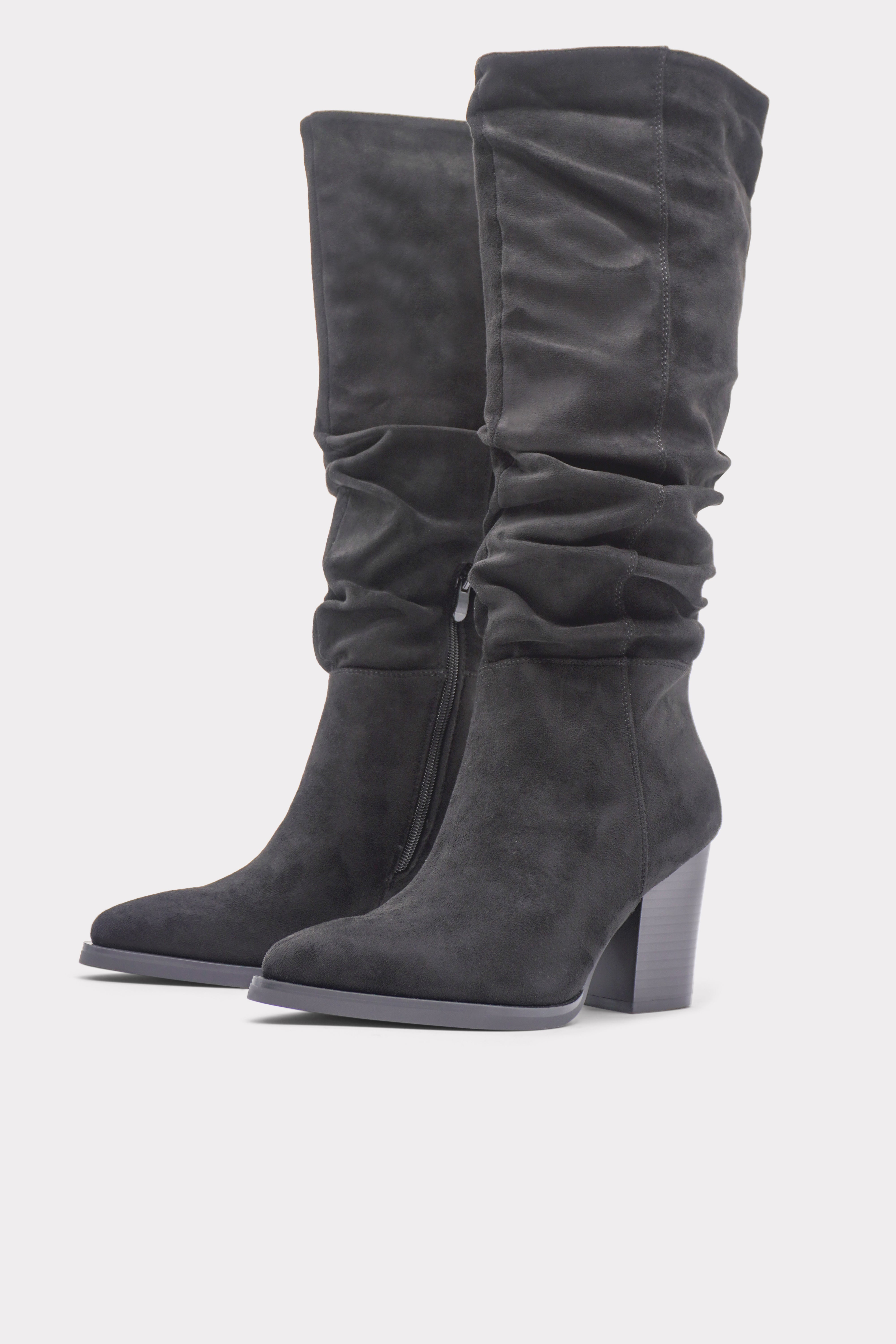 Black Somerset Slouch Boots