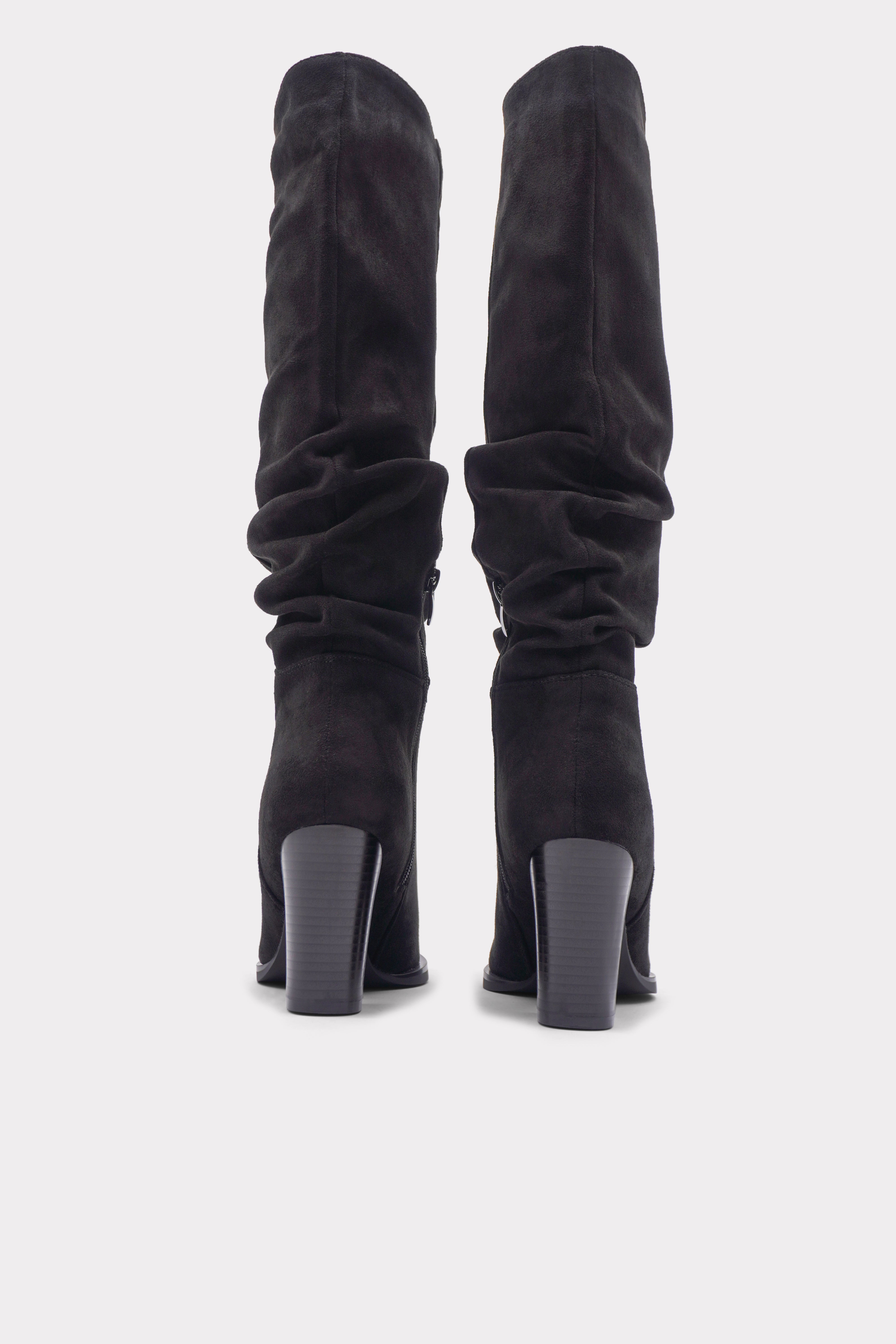 Black Somerset Slouch Boots